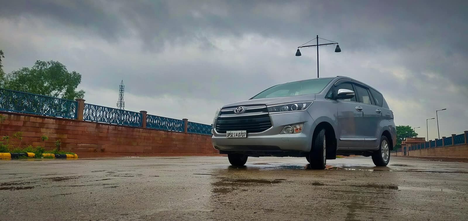 Toyota Innova Crysta SUV for outstation, family and darshan travel hire in Indore